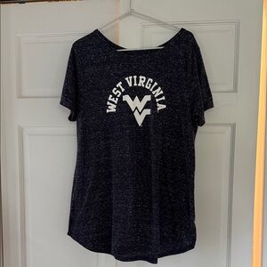 West Virginia Women's Navy Tee